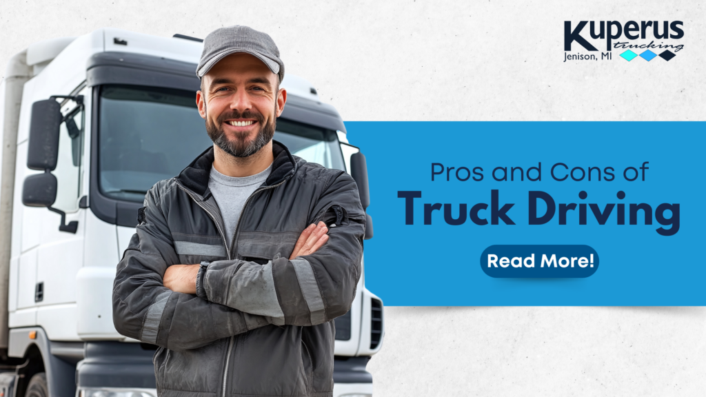 pros and cons of truck driving